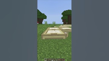 Modern Picnic Table İn Minecraft
