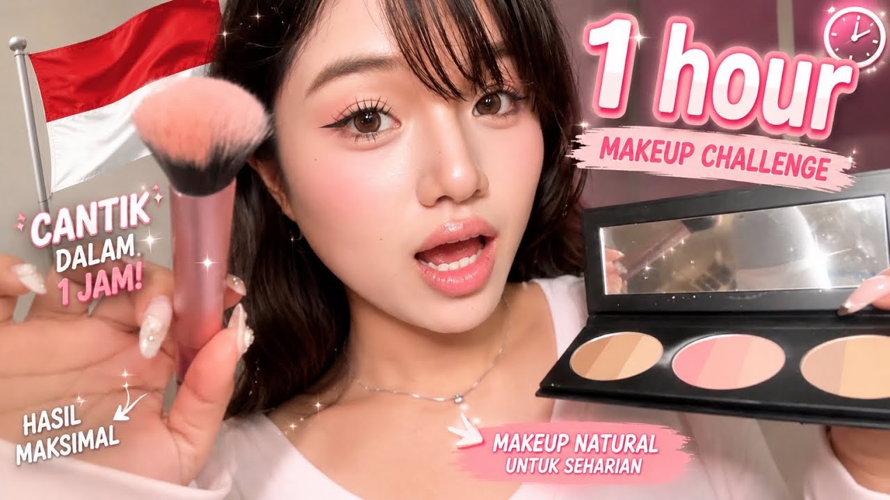 ASMR Doing Your Makeup in Indonesia 🇮🇩( 1 Hour , Real Touch) 