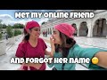 Met online friend first time and forgot her name 😶 |AD214