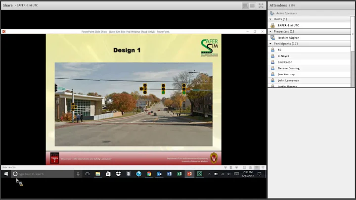 Evaluation of Countermeasures to Improve Pedestrians and Bicyclists Safety Using Dynamic Surveys