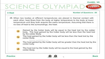 Heat | Solids,Liquids,Gas,Radiation | Olympiad 7th Science | Olympiad Preparation | Part-2