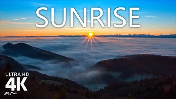Sunrise - Relaxing Music & Soothing Video | 4K