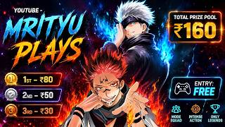 🔴JOIN FREE🔴BGMI LIVE CUSTOM ROOM 🔴WITH PRIZE POOL  || Mrityu Plays #live #custom #trending #gamin