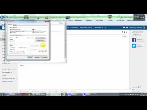 Outlook e mail openen en afdrukken