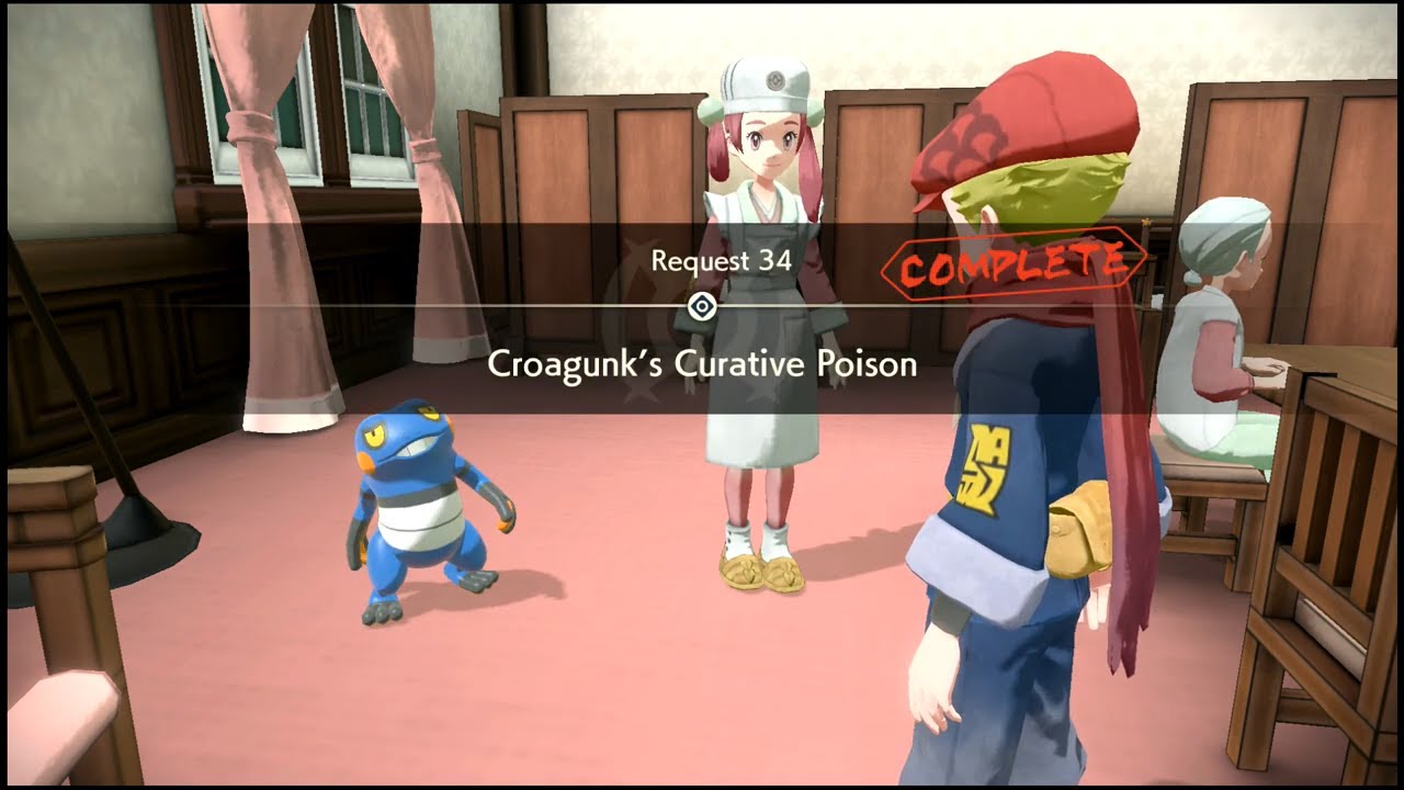 Pokémon Legends: Arceus - Request #34: Croagunk's Curative Poison