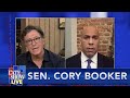 Sen. Cory Booker's Live Reaction To Trump's Frightening Message To White Supremacists