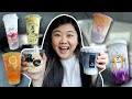 Trying NEW Boba Shops in the Bay Area! BOBA SOFT SERVE, Corgi Boba Cups + more!