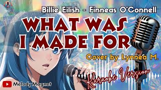 WHAT WAS I MADE FOR - Billie Eilish | Karaoke with Lyrics | #viral | Trending Song 2024