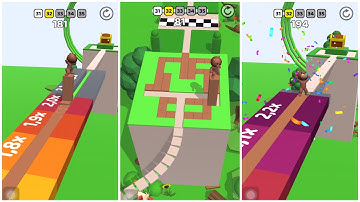 STACKY DASH FUNNY GAME PLAY #19 | 3D GAME ON ANDROID/IOS