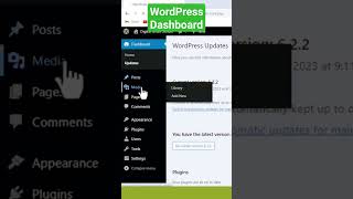 WordPress Dashboard | #wordpress #wordpressthemes #wp