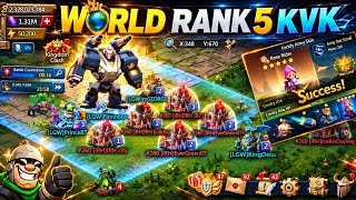 Lords Mobile - World Rank 5 kvk Some Heavy trapers in kvk with florin666 #lordsmobile 