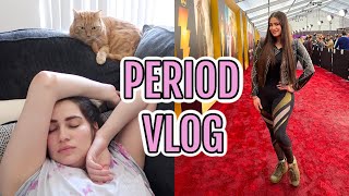 PERIOD VLOG! Follow me around on my period! Day 1-5! (+ Dossier!)