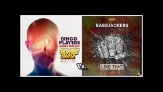 Bassjackers vs. Bingo Players & Bombs Away - Knock You Like That (Dj Sunset Mashup)