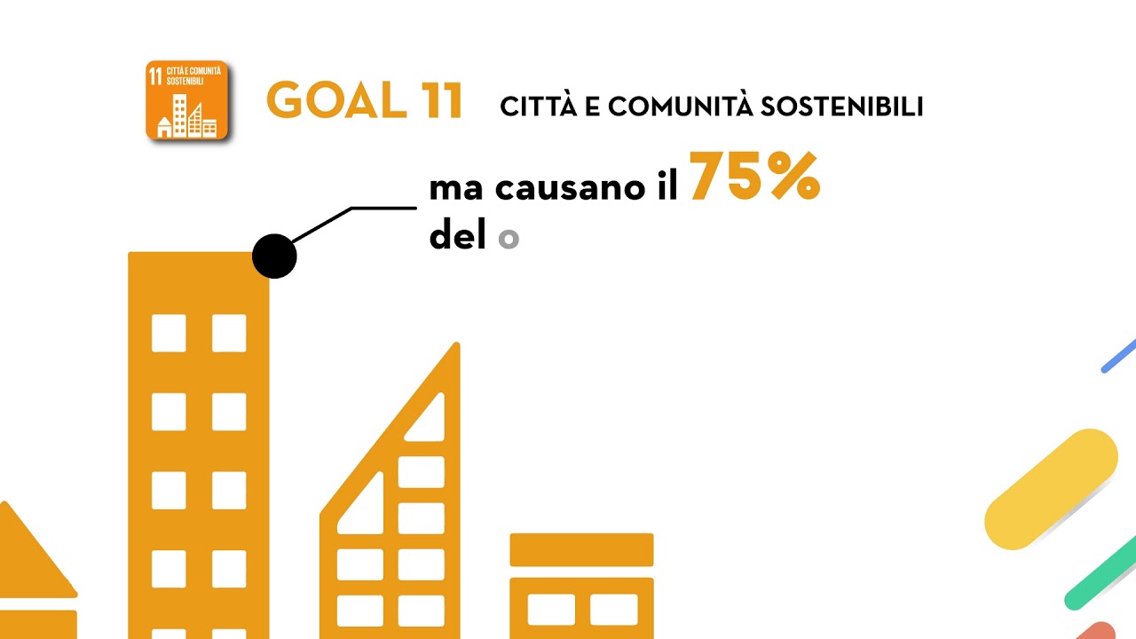 Sdg Goal 11 Citta E Comunita Sostenibili Youtube