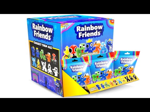 The LARGEST Rainbow Friends MYSTERY BOX Series 2! Official NEW Minifigures