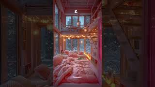 Choose your dream bedroom 💖#aesthetic#bedroomdecor#chill#travel #hotel#aurora#vibes#shorts#ytshorts