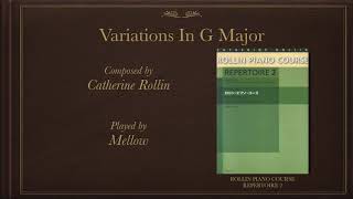 08 Variations In G Major / Catherine Rollin