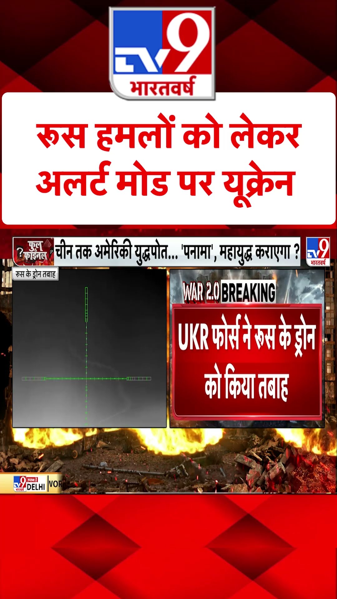 Russia Ukraine War : रूस हमलों को लेकर अलर्ट मोड पर यूक्रेन | Putin | #shorts