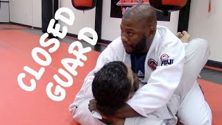 Inside the Closed Guard Attacks with Professor Mackens Semerzier, Norfolk, VA