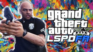 GTA 5 LSPDFR Funny Moments - CROOKED cop at it again!