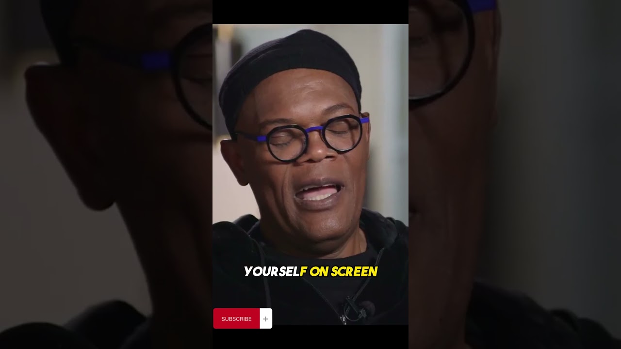 IS SAMUEL L. JACKSON WATCH HIS OWN MOVIE? #samuelljackson #60minutes #celebrity #actors #starwars