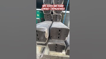 Wpc doors and frame factory #shorts #wpcfactory #wpcdoors #wpcdoorframe #manufacturing #pvcdoors
