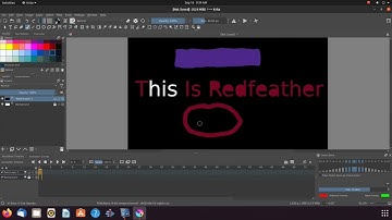 Krita Version 5 1 0 Text Color Change And Enclose And Fill Tool