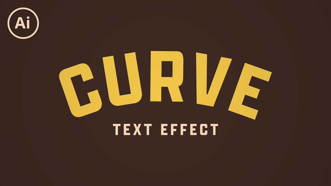 How To Curve Text In Illustrator Adobe Illustrator Tutorial - Vrogue