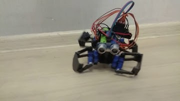 Шагающий робот жук на Arduino nano.