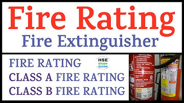 Fire Rating of Fire Extinguisher || What Is Fire Rating || Fire Rating In Hindi || Fire Rating