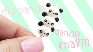 DIY Panda Dango Charm | Kawaii Friday