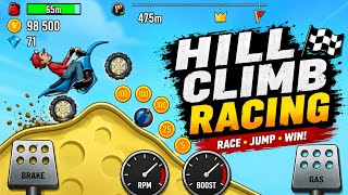 Hill Climb Racing Gameplay 2026 🚗 Crazy Off Road Stunts & Coin Collection | Noob vs Pro screenshot 3