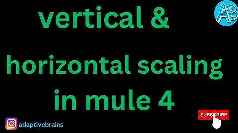 Horizontal and Vertical Scaling in Mule 4 | Anypoint Platform Guide