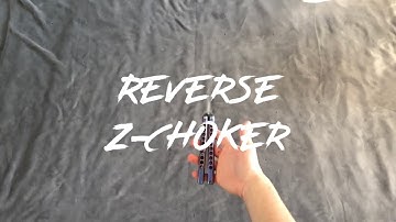 Reverse Z-Choker | Balisong Flipping Slowmo