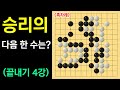 최선의 끝내기 순서 #4 (크기계산 + 집계산 방법 설명)