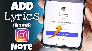 How to Add Lyrics in Your Instagram Note screenshot 5