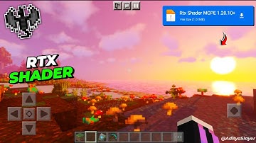RTX Shader For Minecraft Pe 1.20.10+ 🤩 - Render Dragon [ No Clickbait ]