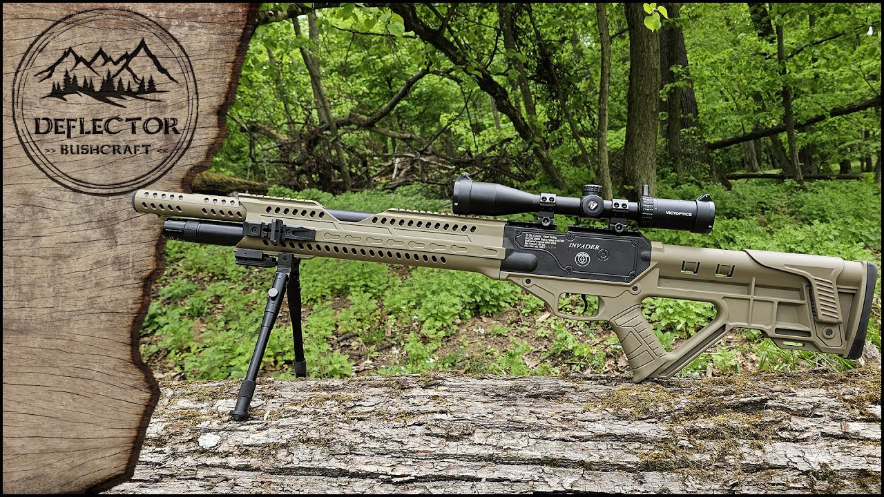 Vzduchovka Hatsan Invader / Proklatě zábavná střelba (Recenze & Test) 🎯