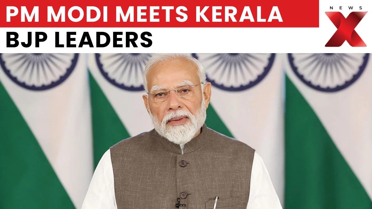 PM Modi Meets Elected BJP Leaders from Kerala at 7, Lok Kalyan Marg
