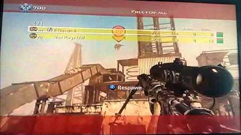 MW2 Qs Ns 1v1(trick shots)