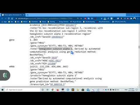 Bioinformatics 10: Gene Analysis in the Shell using ncbi-download, genome tools, bedtools and emboss