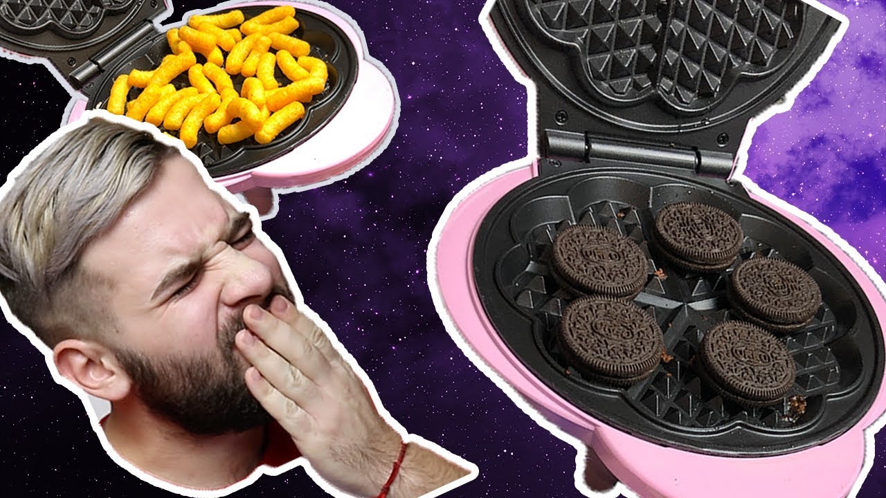 MI TÖRTÉNIK A CSIPSZEL A GOFRISÜTŐBEN ????!!! | OREO, SÜTI és CSIPSZ GOFRISÍTVA
