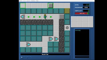 CCLP3 level 111 solution - 624 seconds