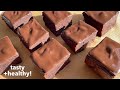 75 g protein flourless fudgy brownies  vegan recipes