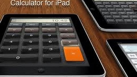 iPad app review: calculator for iPad