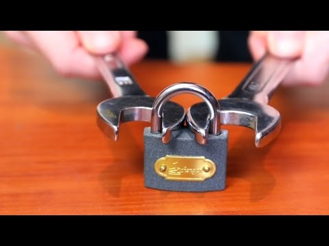 كيف تكسر أي قفل بسهولة في ثواني