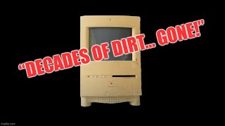 Restoring an Apple Color Classic: Deep Clean - YouTube