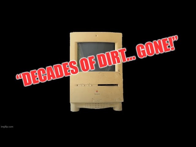 ひ*ざ様 【魔改造】Apple Macintosh Color Classic Restoring an Apple Color Classic: Deep Clean - YouTube