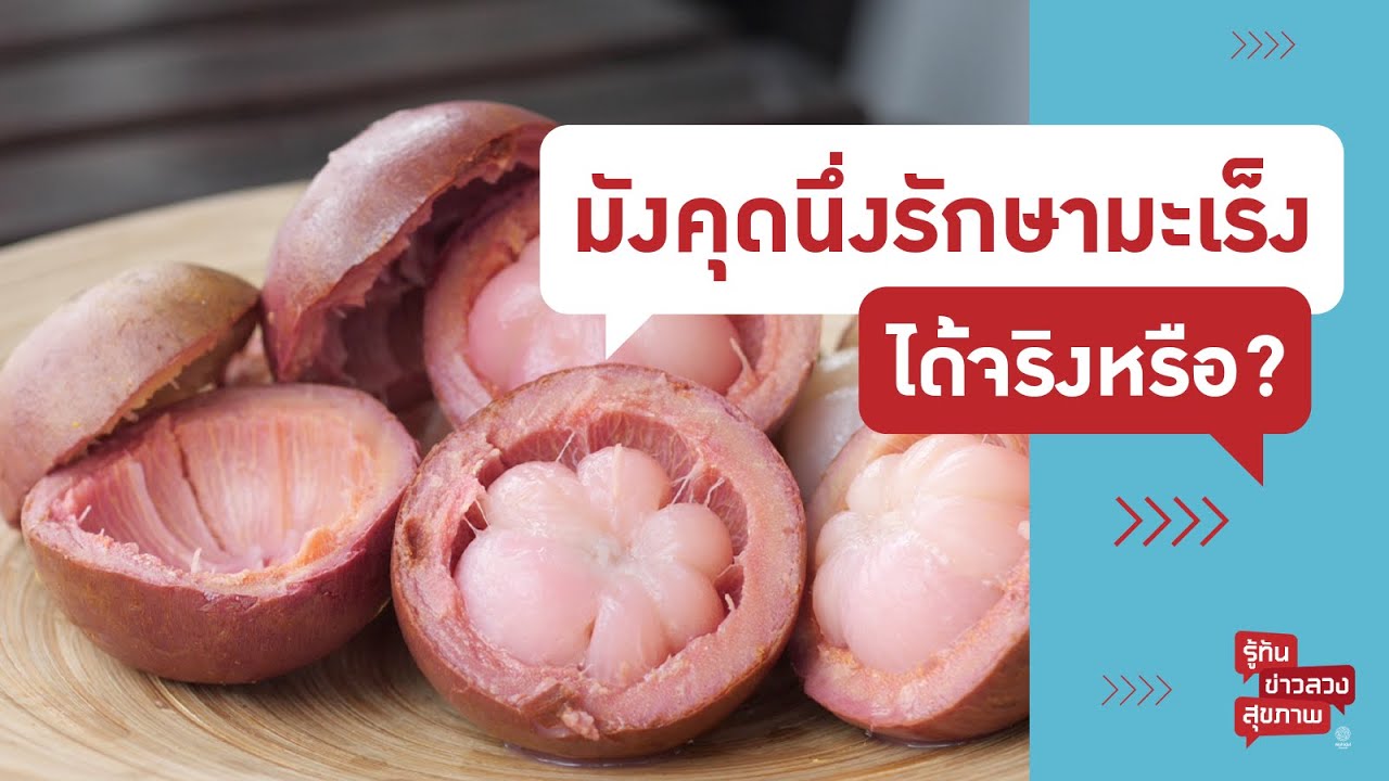 มังคุดนึ่งรักษามะเร็ง ได้จริงหรือ? | รู้ทันข่าวลวงสุขภาพ [Mahidol Channel]