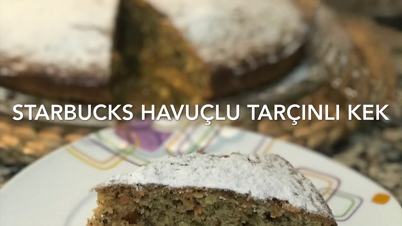 Starbucks havuçlu tarçınlı kek YouTube